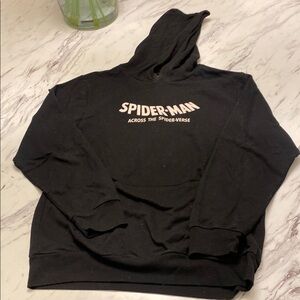 Spider-Man Black Hoodie - Across the Spider-Verse